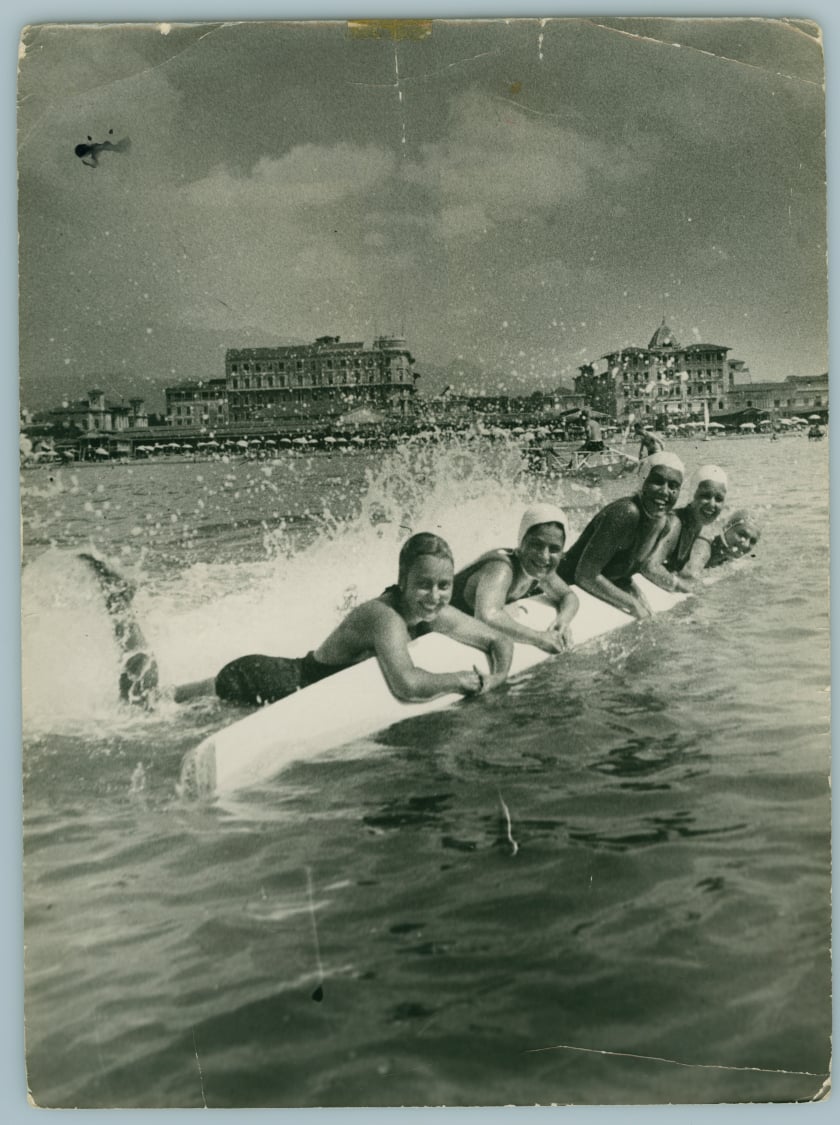 Al mare a Viareggio, ca. 1940