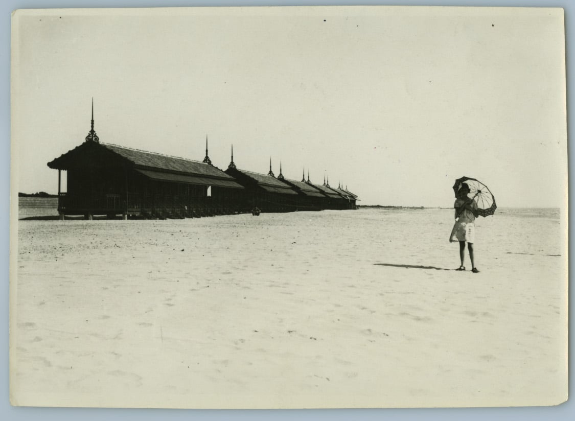 La spiaggia di Fregene, ca. 1920