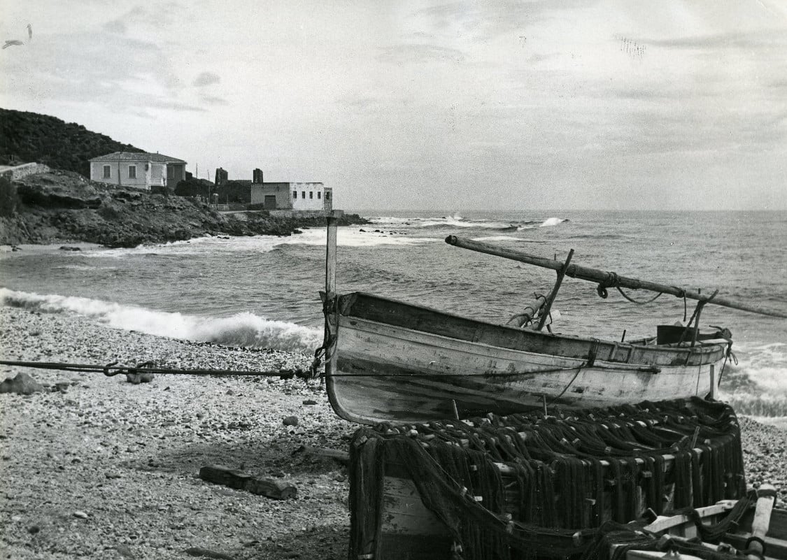 Veduta di Cala Gonone, 1956