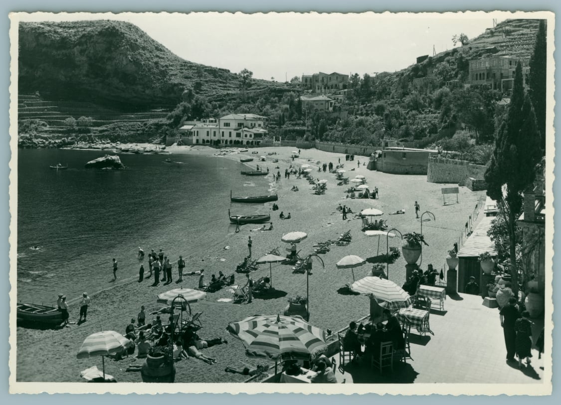 La spiaggia di Mazzarò, ca. 1930
