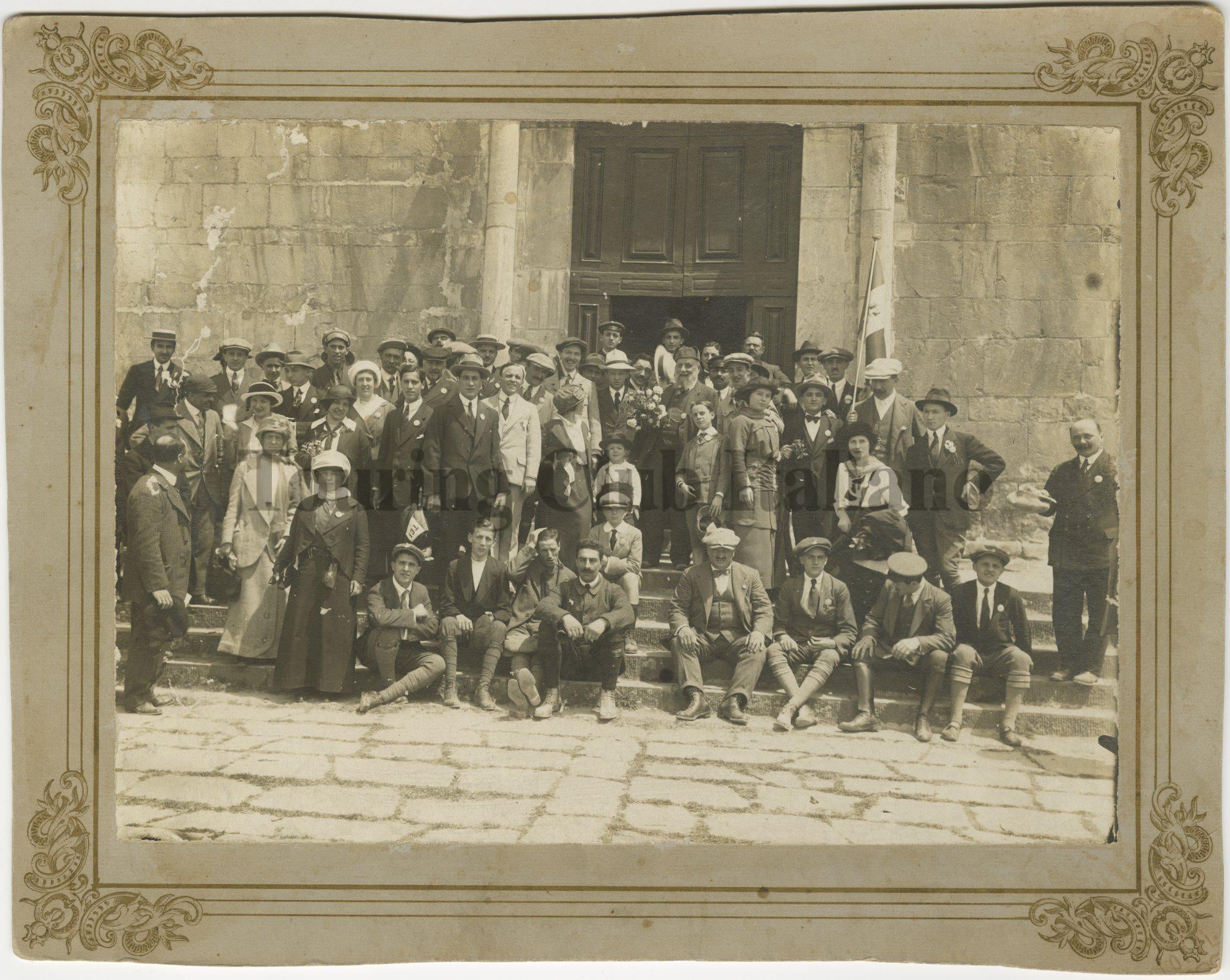 Gita a Barga con Olindo Guerrini, 1914