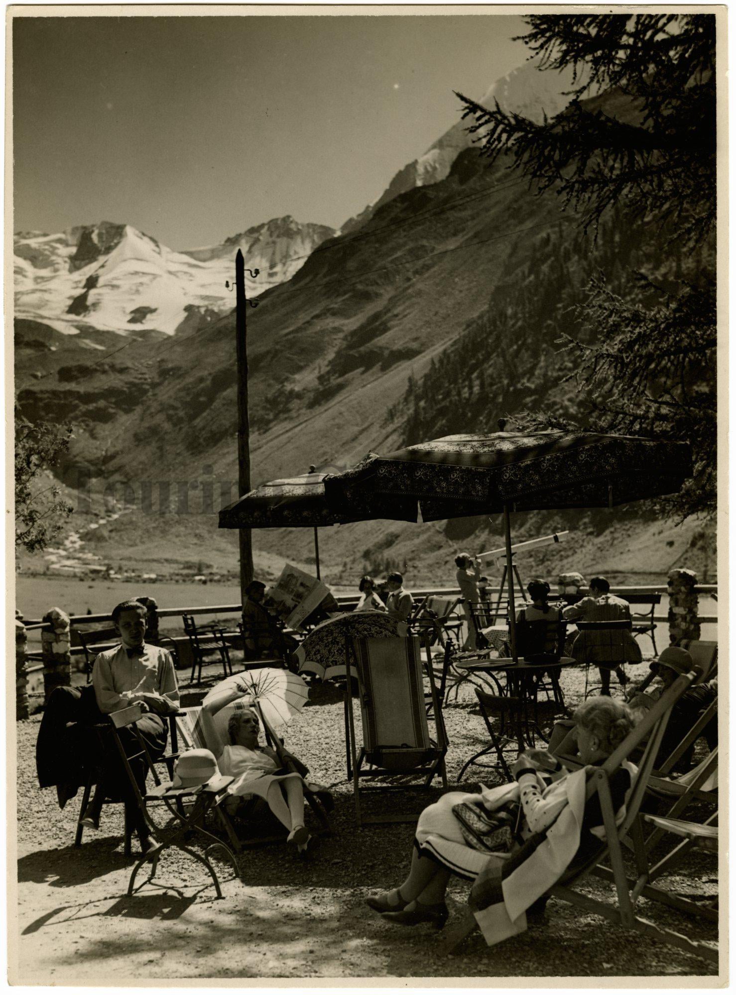 Villeggianti al Grand Hotel Solda, 1930