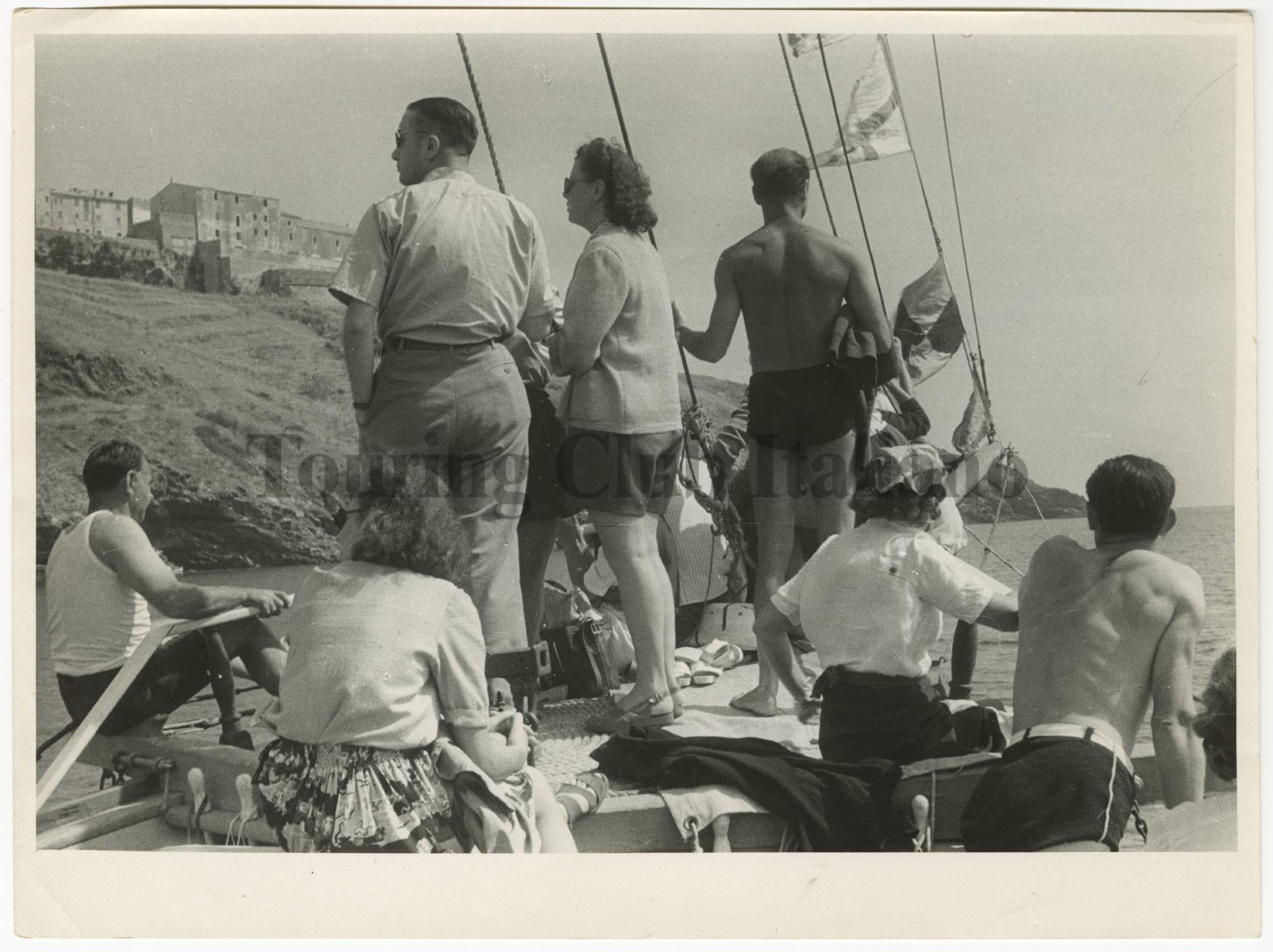 Gita in barca, 1948