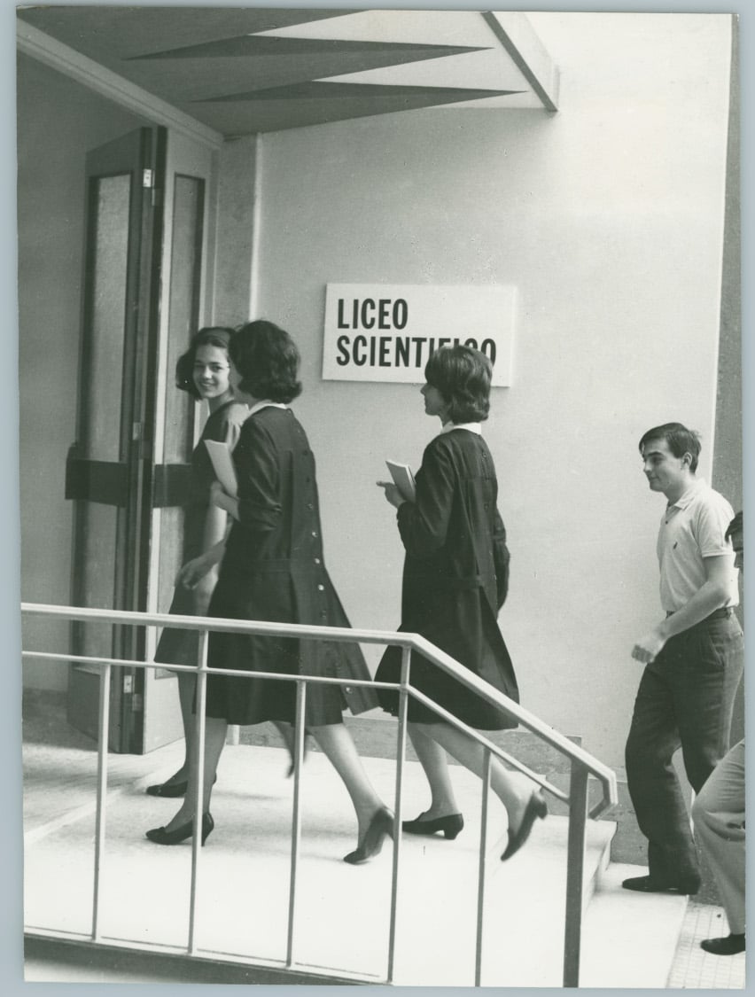 Liceo Scientifico di Colleferro, 1965-1968