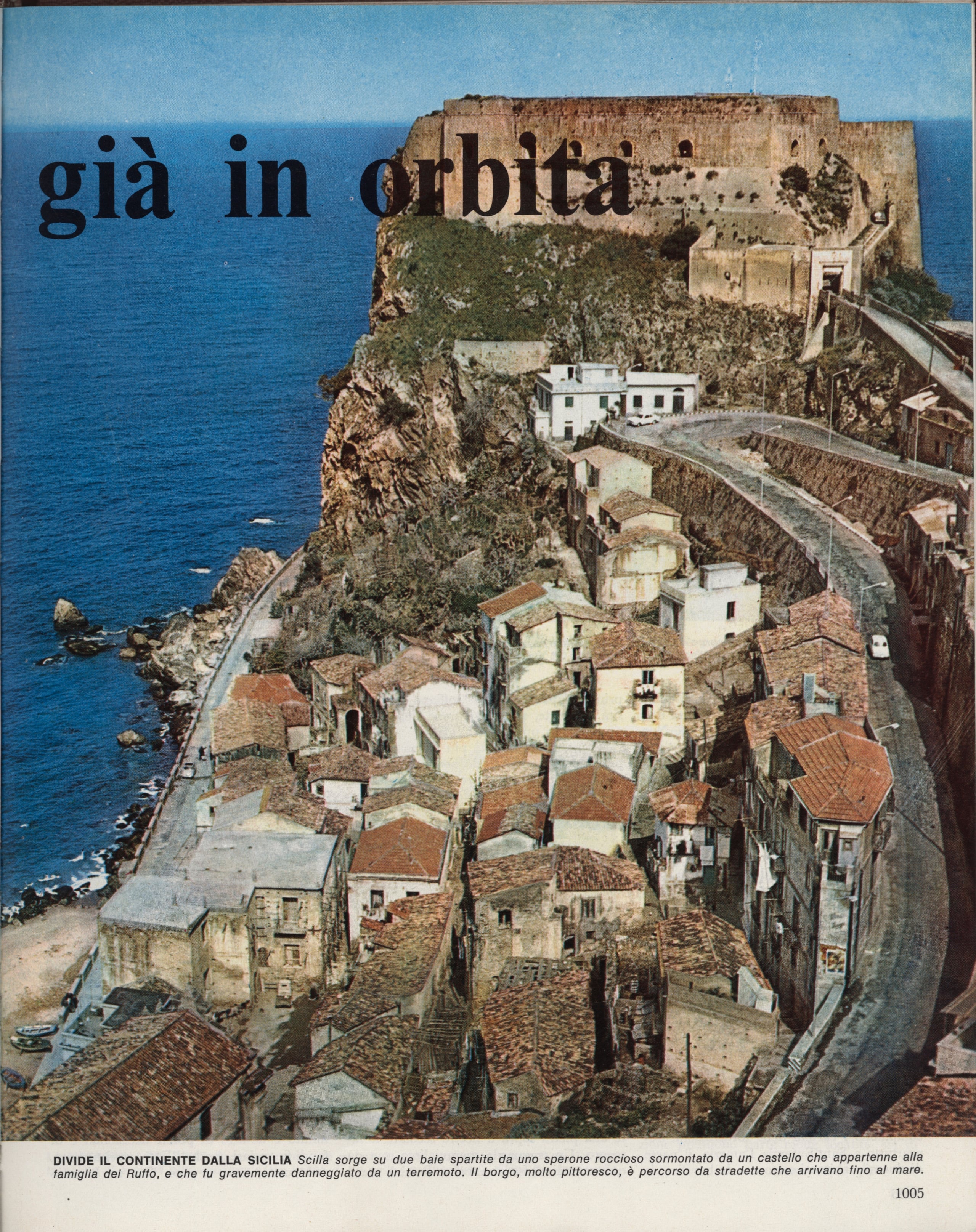 La Calabria è già in orbita, Le Vie d'Italia e del mondo, novembre 1968, pp. 1004-1011