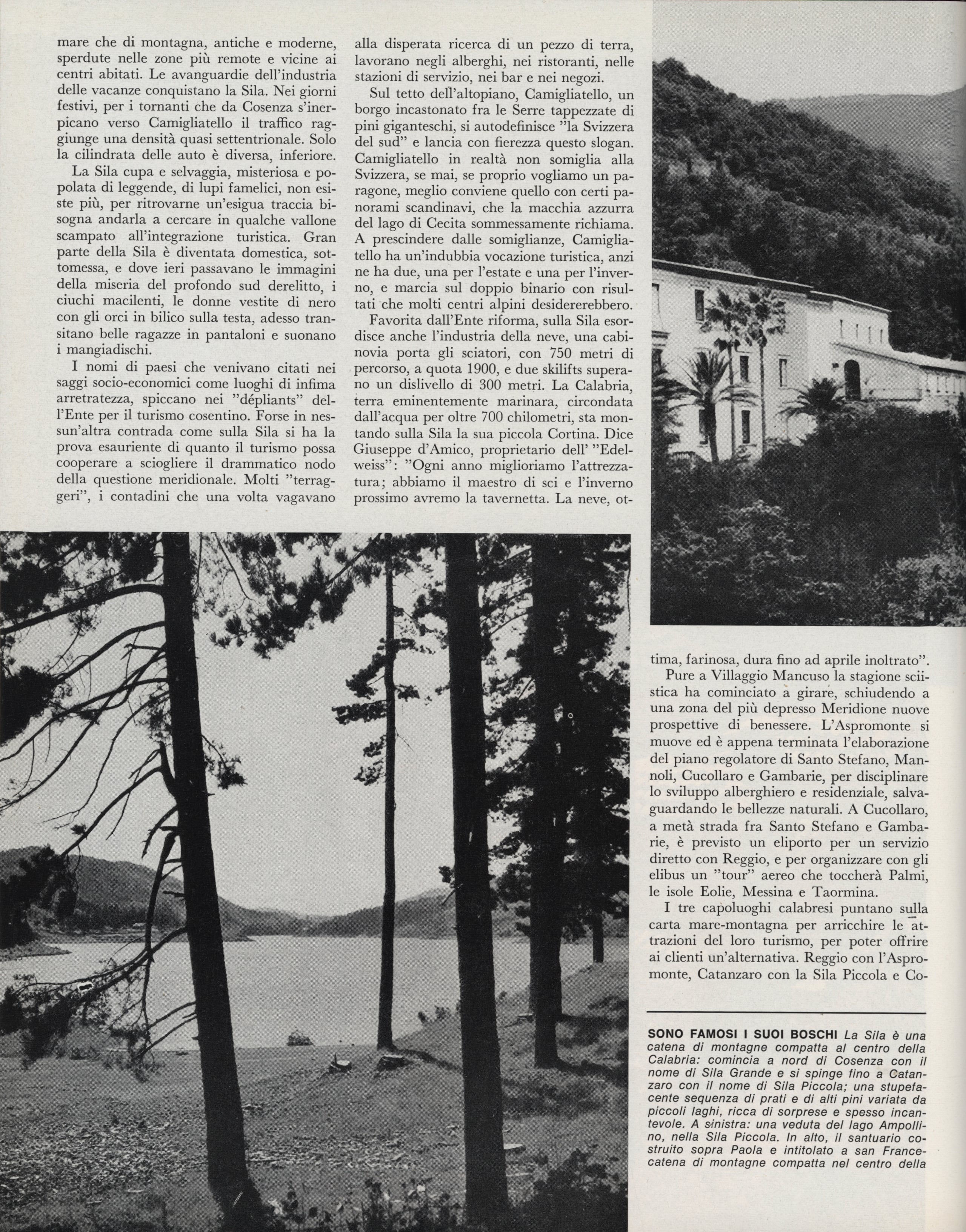 La Calabria è già in orbita, Le Vie d'Italia e del mondo, novembre 1968, pp. 1004-1011
