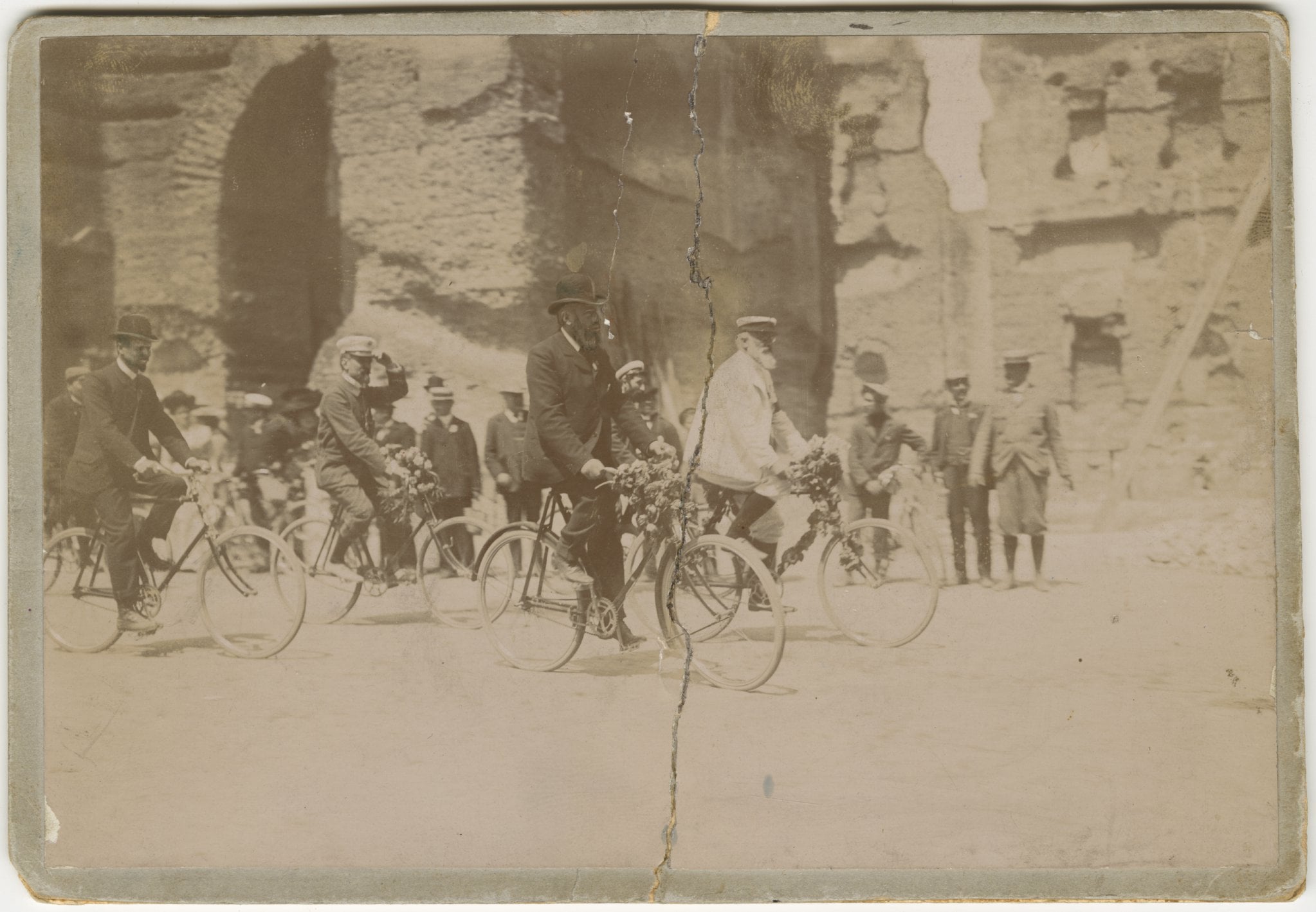 Gita ciclistica Milano-Roma, 1895