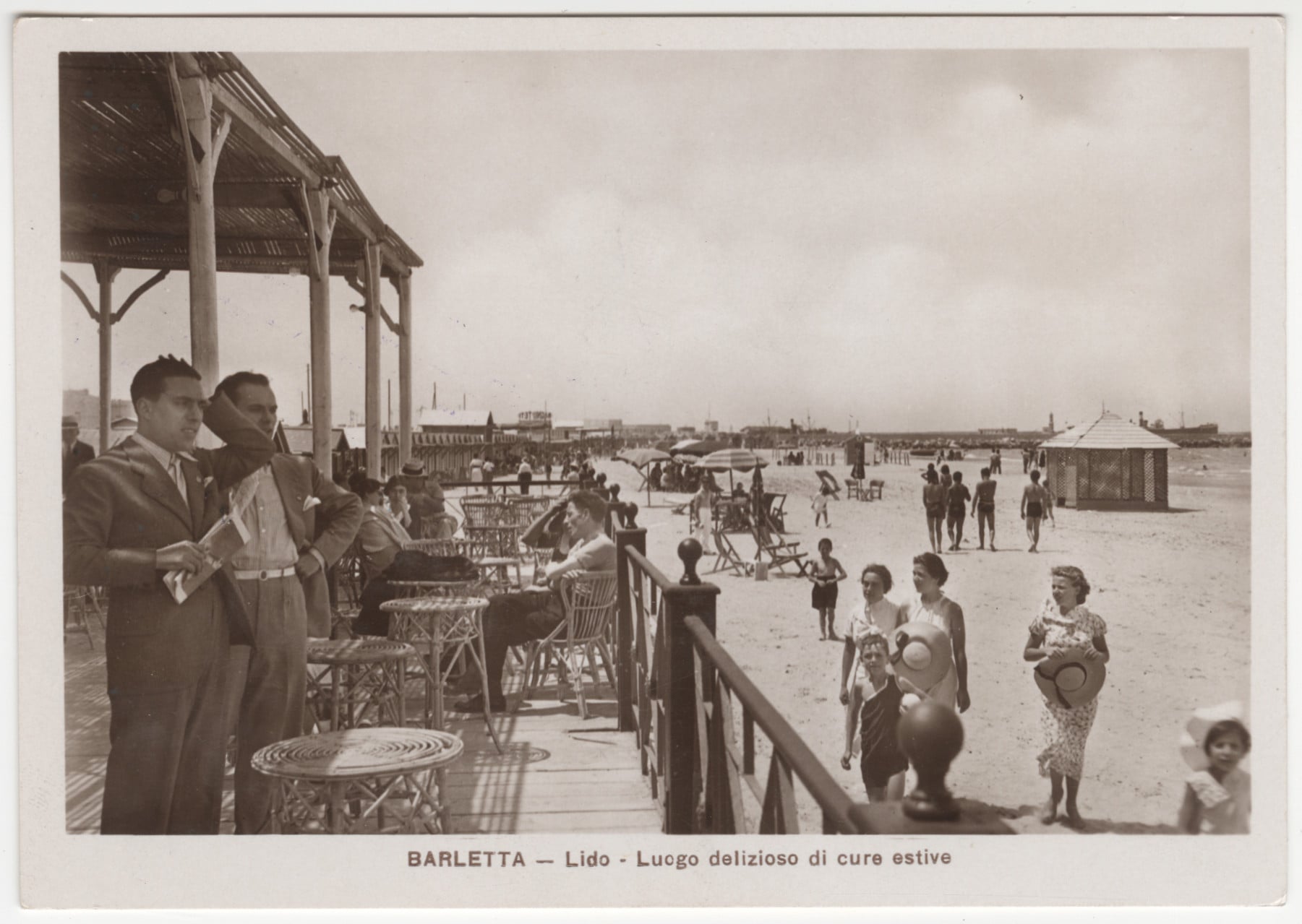 Barletta Lido, luogo delizioso di cure estive, 1936