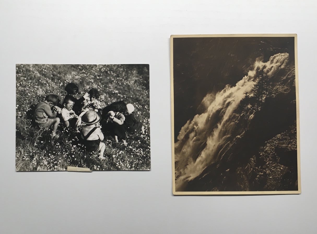 Immagini sospese e oniriche aprono e chiudono l'ultima sequenza in mostra