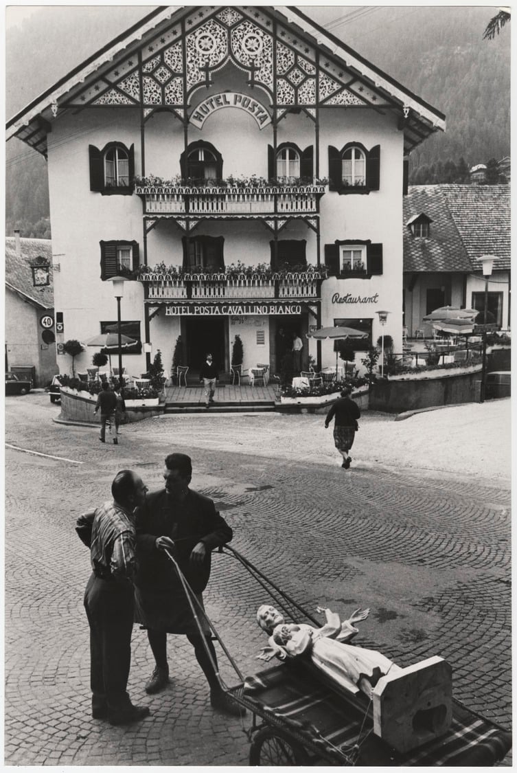 Ortisei, Gianni Berengo Gardin, 1968