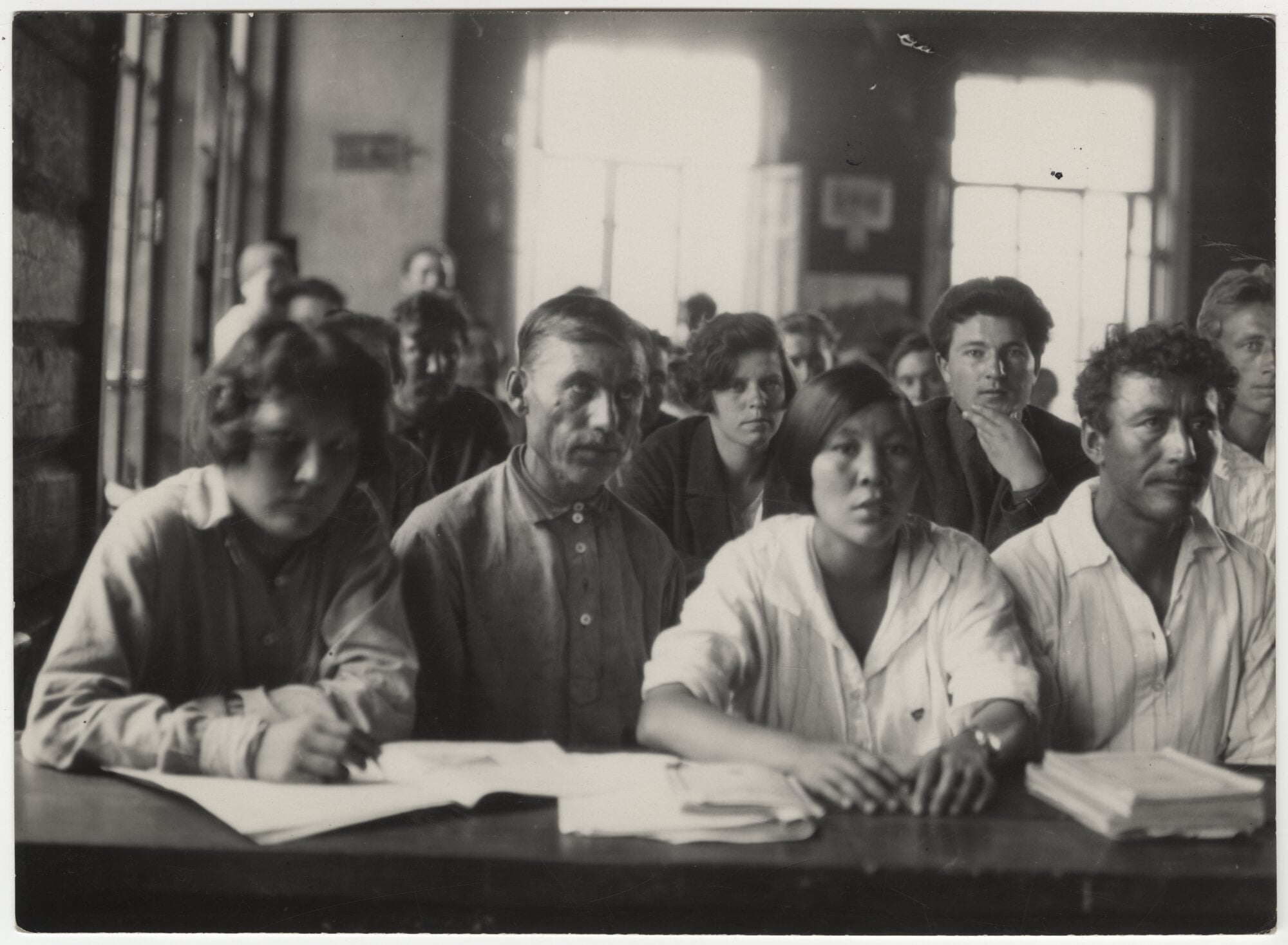 Interno di una scuola ad Ulala, 1950