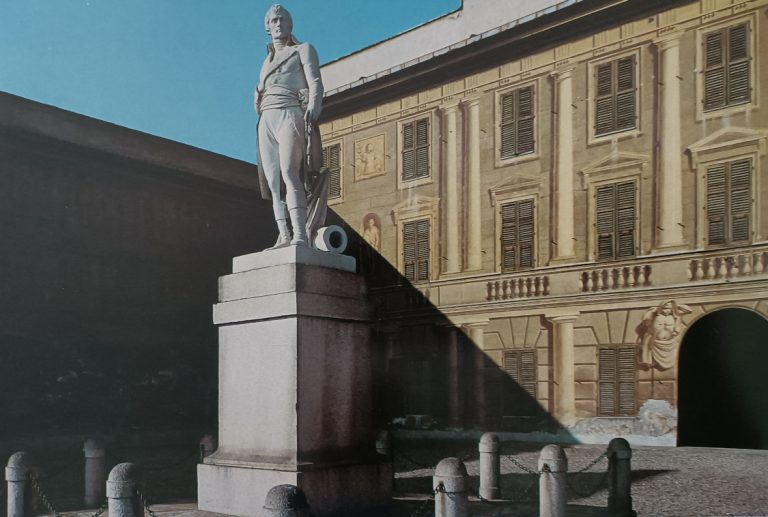 Il Piazzale del Museo della Battaglia di Marengo, Piemonte, 1988, Francesco Radino